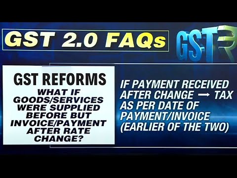 GST News Today | GST FAQs You Must Know Before September 22