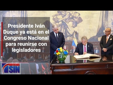 Presidente de Colombia inicia visita oficial a RD