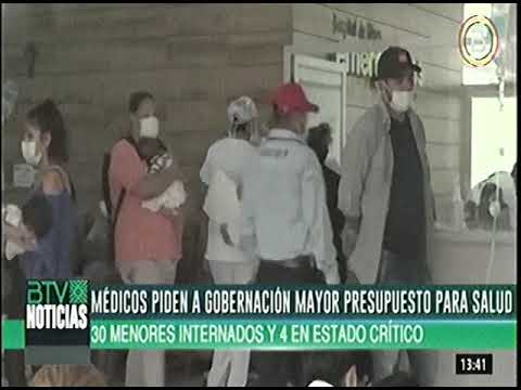 01022023 FREDDY ROJAS MÉDICO PIDE A LA GOBERNACION MAOR PRESUPUESTO PARA LA SALUD BOLIVIA TV