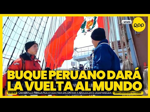 Perú: Buque escuela a vela B.A.P. 'Unión' dará la vuelta al mundo
