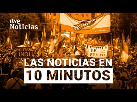 Las noticias del sábado 26 de septiembre en 10 minutos | RTVE Noticias