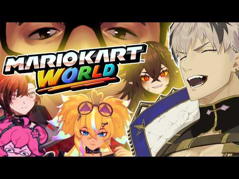 Best Driver in the World VS. Toddlers on Tricycles【MARIO KART WORLD】