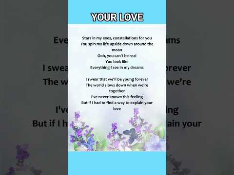 Your Love 🎶 💜💜💜 #jisoo #yourlove #kpop #blackpink #shorts #lyrics #lyricsong