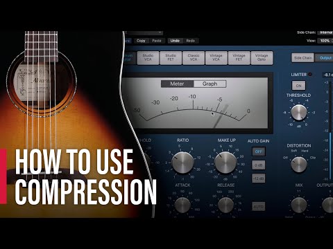 How to Use Compression for Acoustic Guitar Recording