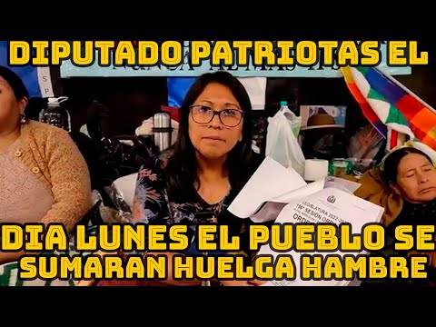 DIVERSAS ORGANIZACIONES SE SUMARAN HUELGA HAMBRE APARTIR DEL DIA LUNES EN BOLIVIA CONTRA GOBIERNO