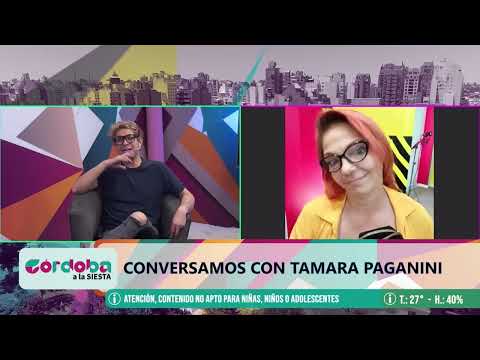 Entrevista a Tamara Paganini en Córdoba a la Siesta