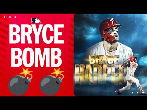 Bryce Harper goes DEEP in Cleveland