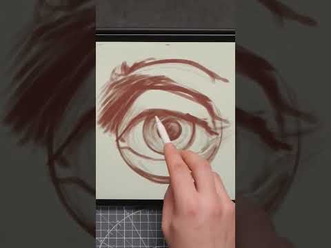 How to Sketch an Eye #shorts