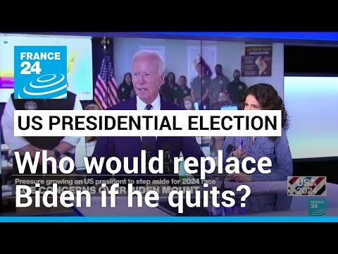 US election: If Biden quits race, who might replace him? • FRANCE 24 English