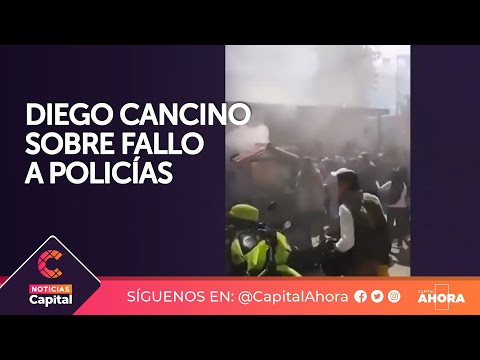 Concejal Diego Cancino celebra fallo contra uniformados de Soacha