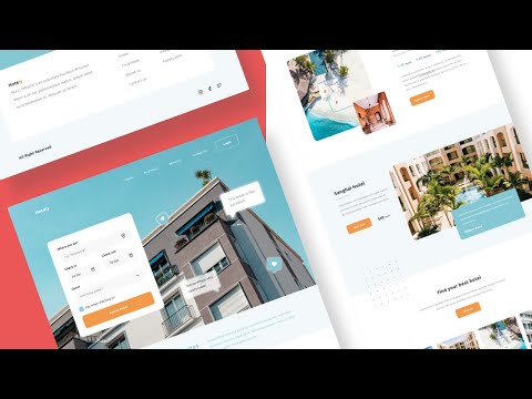 Build A Hotel Landing Page: React.js, Next.js 14, Tailwind CSS, Shadcn UI