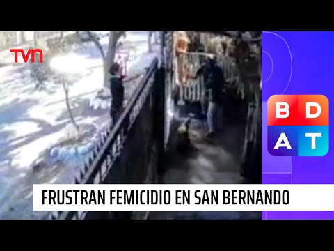 Vecinos defienden a mujer y frustran femicidio en San Bernardo | Buenos días a todos