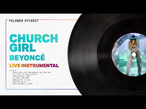 Beyoncé - Anointed/Church Girl Renaissance World Tour Live Instrumental Remake