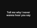 Backstreet Boys - I want it that way (Lyrics)