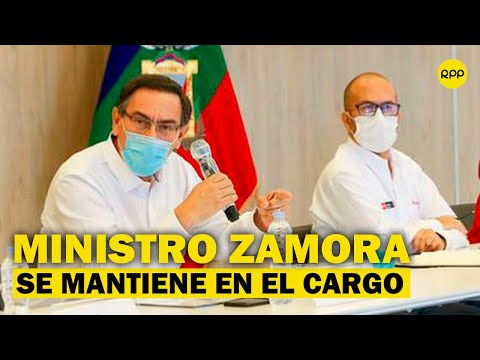 Vizcarra: Ratificamos la confianza en el Ministro de Salud