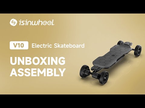 Unboxing l isinwheel V10 Off Road Electric Skateboard