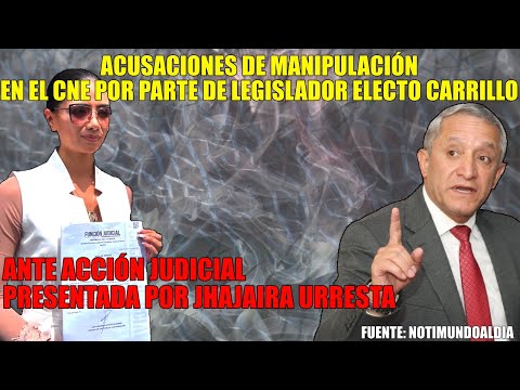 Escándalo en Ecuador: Acusaciones de Manipulación en el CNE por Parte de Legislador Electo Carrillo