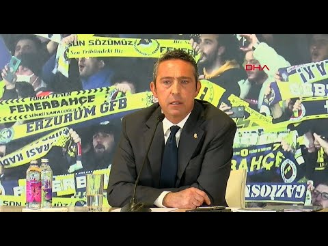 Fenerbahçe Başkanı Ali Koç Konuştu