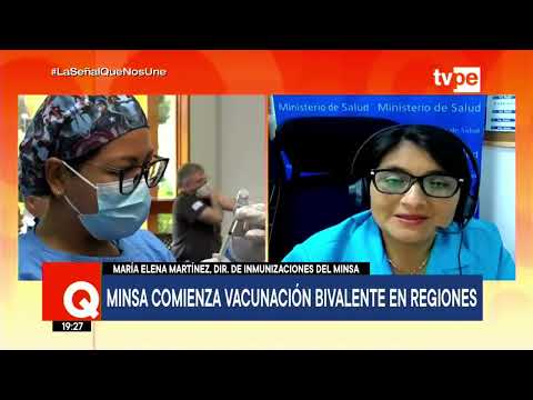 Qué Está Pasando | María Elena Martínez, directora de inmunizaciones del Minsa - 30/01/2023