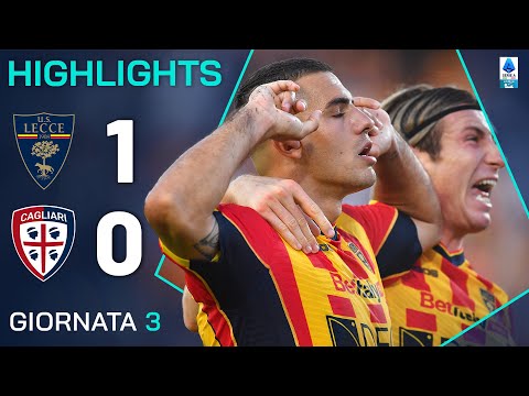 LECCE-CAGLIARI 1-0 | HIGHLIGHTS | 3ª GIORNATA | SERIE A ENILIVE 2024/25