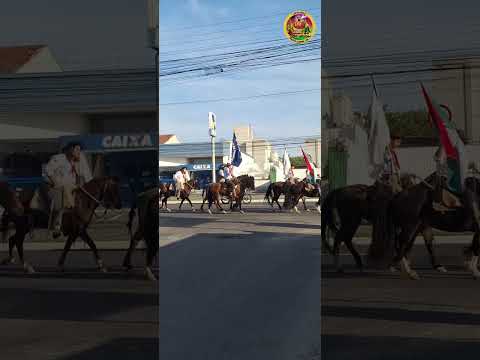 EP79 - Comitiva de Cavaleiros indo pro acampamento Farroupilha 2025 em Porto Alegre/RS