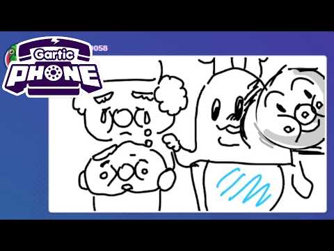 手書きで「アニメ」を伝言するゲームが面白すぎる【ガーティックフォン】