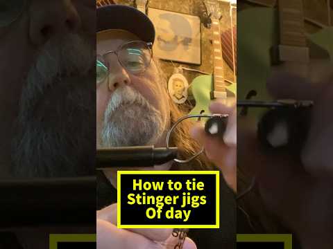How To Tie Stinger Jig Of Day #shorts 