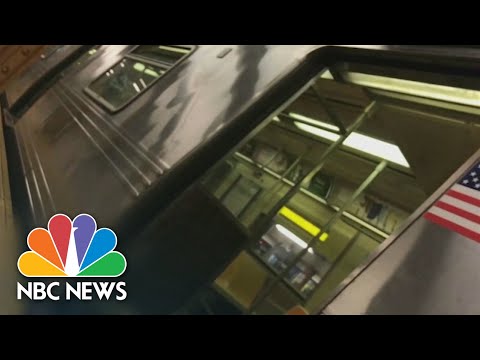 Newly released video shows chaos during NYC subway shooting
