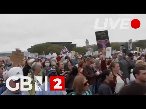 Anti-Trump ‘Hands Off!’ Protests Across America