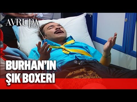 Burhan kazaya şık boxerı ile yakalnıyor - Avrupa Yakası