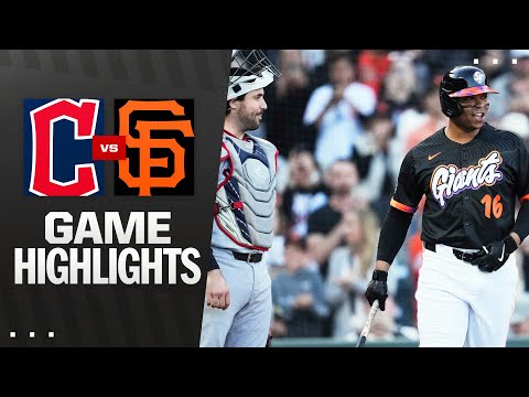 Guardians vs. Giants Game Highlights (6/17/25) | MLB Highlights