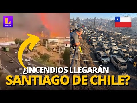 ¿INCENDIOS llegarán a SANTIAGO DE CHILE? ¿Qué se sabe? | Mundo en Tendencia