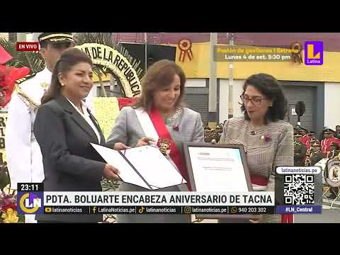 Dina Boluarte: se registraron manifestaciones contra presidenta durante visita a Tacna