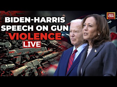 Live: US President Joe Biden & Vice President Kamala Harris Gun Violence Remarks | White House Live