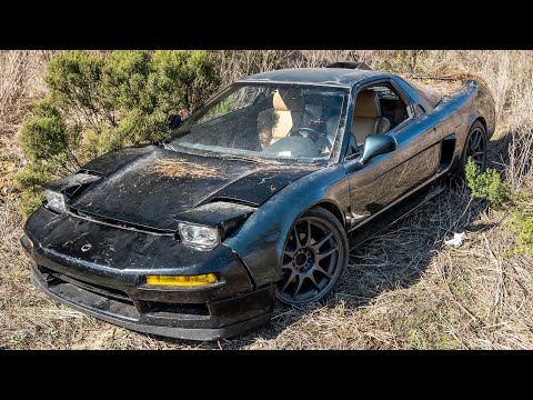 Reviving a Legend: Tj Hunt Takes on the Restoration of a Neglected 1991 Acura NSX