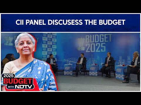 Union Budget LIVE Updates | Budget 2025 | Budget News | CII Panel After Budget Speech