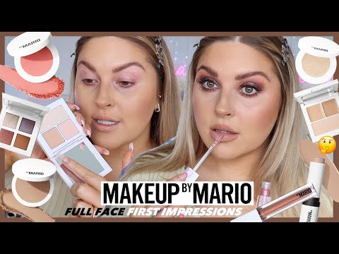 I tried MAKEUP BY MARIO cosmetics! 🎨 honest first impressions....