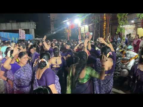 आगरी कोळी crowd || देवी विसर्जन सोहळा २०२५ || प्रभादेवी ||Lovely musical group || 