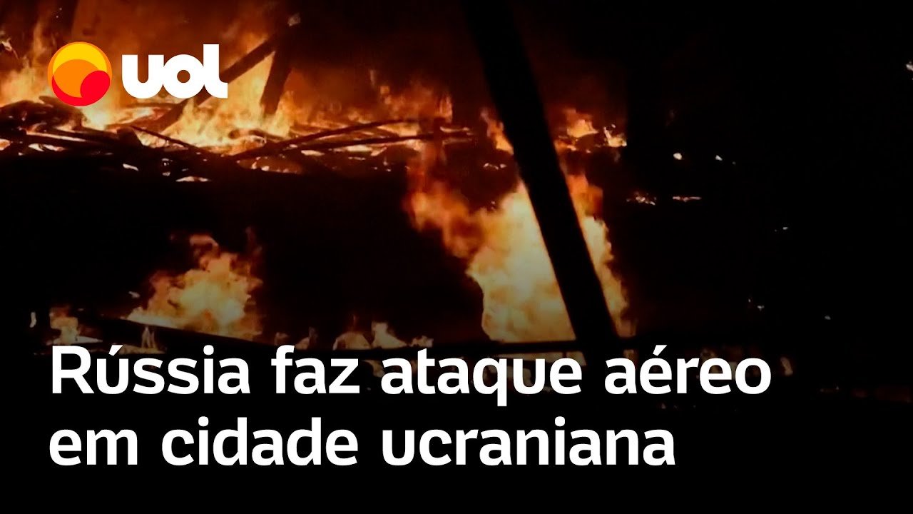 Rússia x Ucrânia ataque aéreo russo deixa mortos e feridos na cidade ucraniana de Zaporíjia