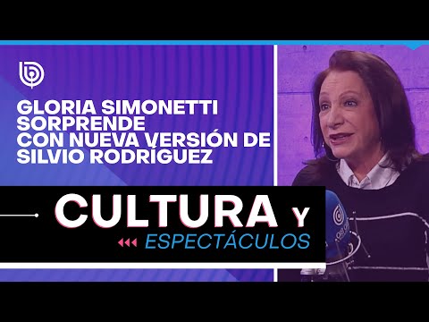 Gloria Simonetti sorprende con nueva versión de Silvio Rodríguez