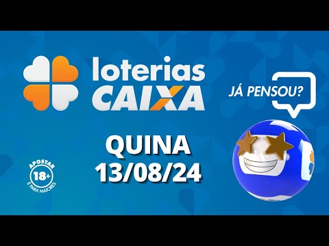 Resultado da Quina - Concurso nº 6506 - 13/08/2024