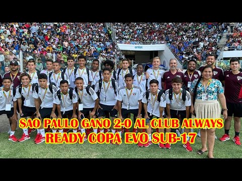 EQUIPO DEL SAO PAULO GANO 2-0 AL EQUIPO DEL ALWAYS READY DE BOLIVIA ASEGURANDO SU PASE A OTRA FASE..