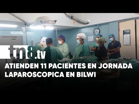 Realizan jornada laparoscópica de mínimo acceso en Bilwi - Nicaragua