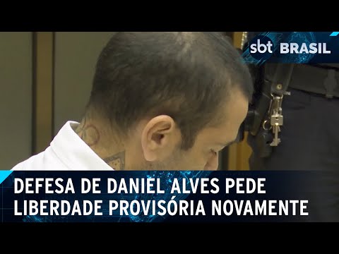 Defesa de Daniel Alves volta a pedir liberdade provisória | SBT Brasil (19/03/24)