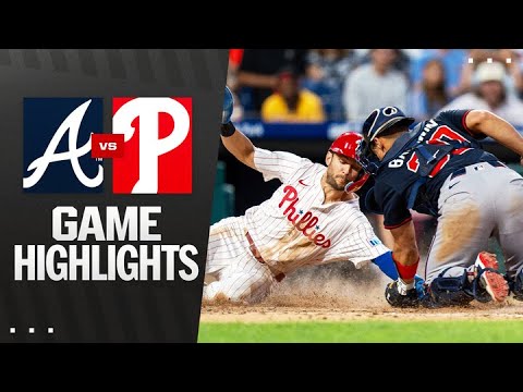 Braves vs. Phillies Game Highlights (8/30/25) | MLB Highlights