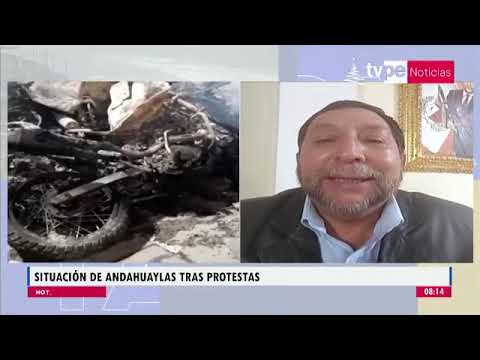 Noticias Mañana | Baltazar Lantarón Núnez, gobernador regional de Apurímac - 15/12/2022