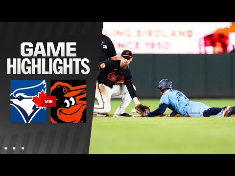 Blue Jays vs. Orioles Game 2 Highlights (7/29/24) | MLB Highlights