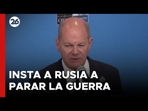 Scholz insta a Rusia a parar la guerra si quiere evitar despliegue de misiles de EEUU