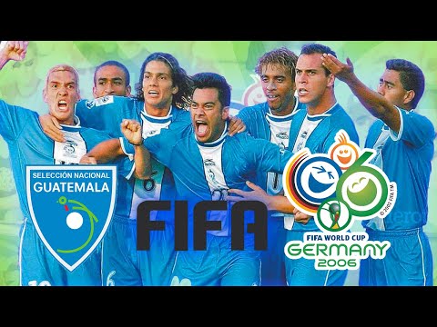 GUATEMALA CLASIFICANDO AL MUNDIAL EN FIFA 2006 | Fútbol Quetzal