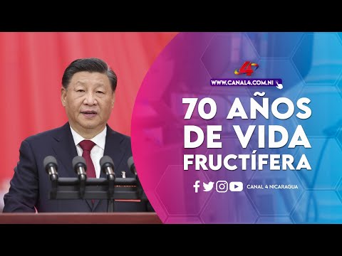 Nicaragua saluda al presidente de China, Xi Jinping por sus 70 años de vida fructífera